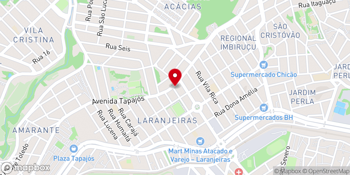 Map showing location of Igreja Universal - LARANJEIRA