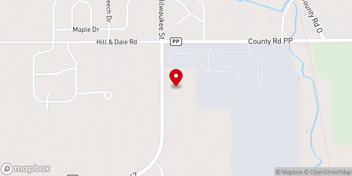 Map showing location of First Congregational United