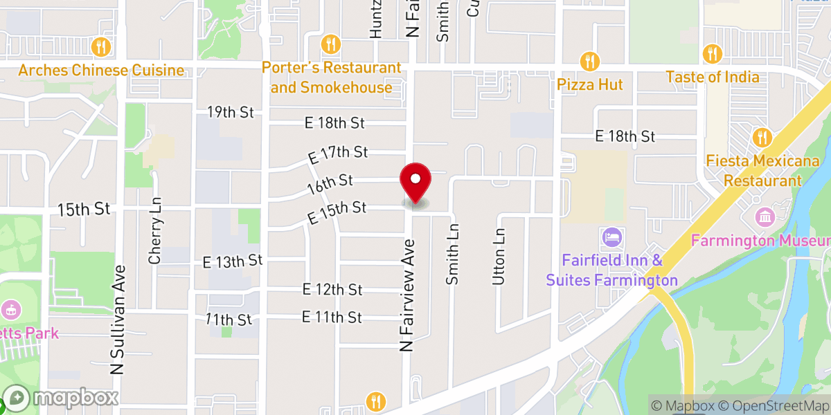 Map showing location of Word of Life
