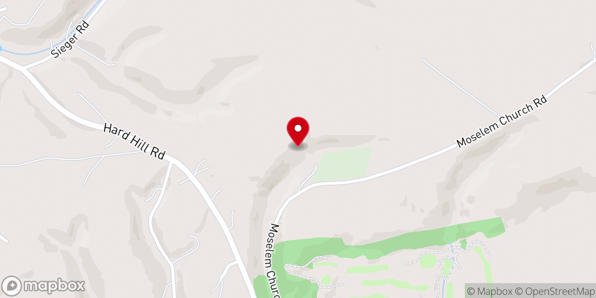 Map showing location of the berry farm and orchard