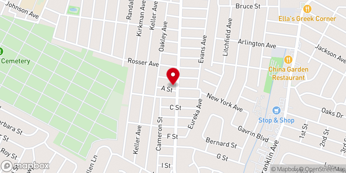 Map showing location of Family Life Worship Center Church