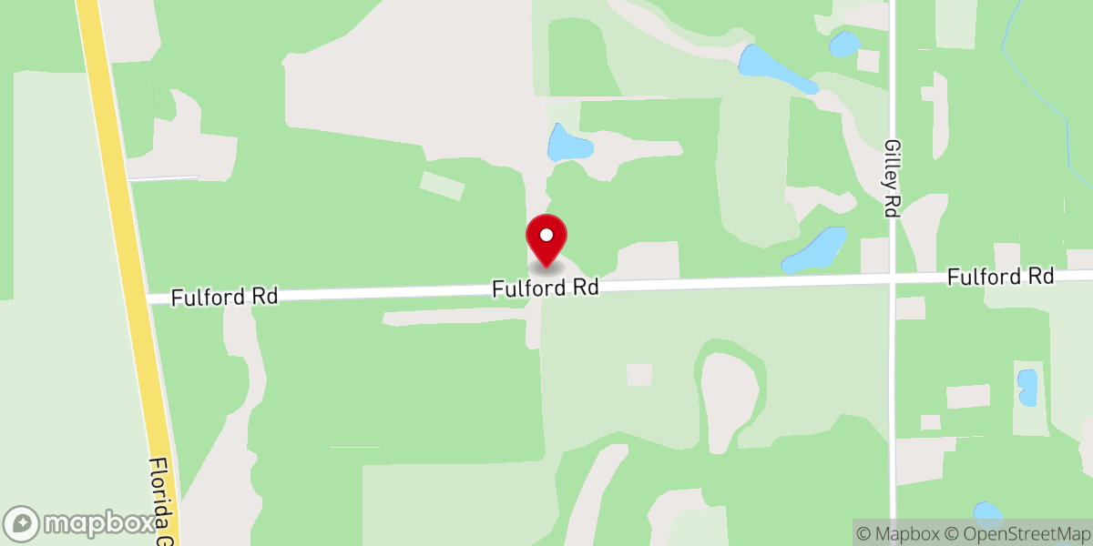 Map showing location of Philadelphia Church