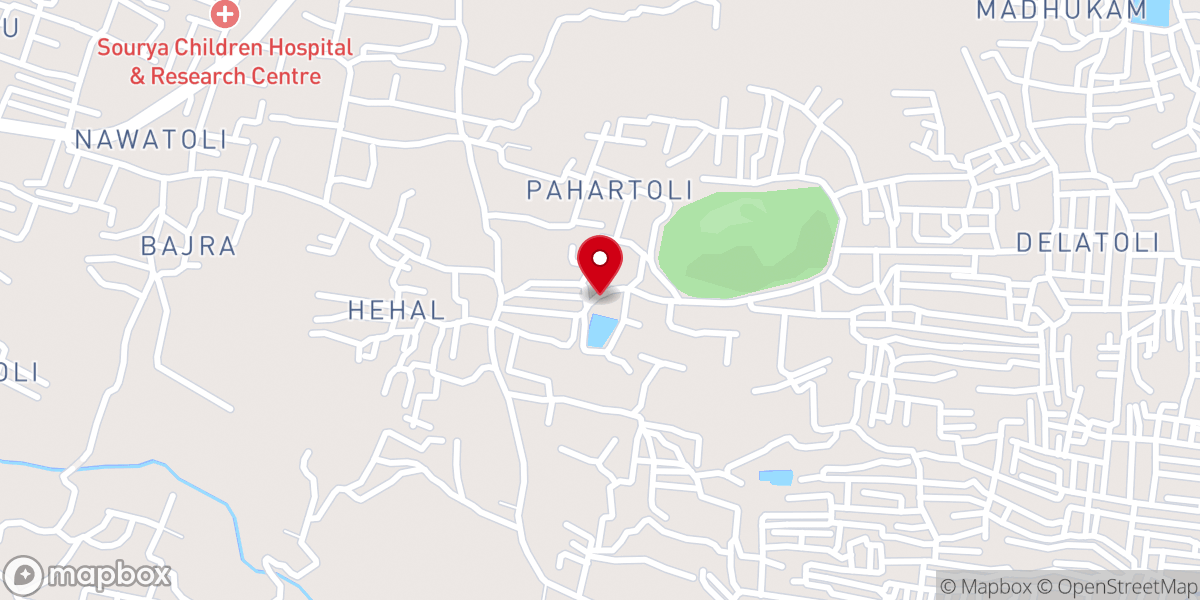 Map showing location of Believers Church