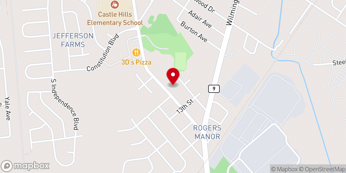 Map showing location of Iglesia De Dios Pentecostal M.I. Monte Tabor