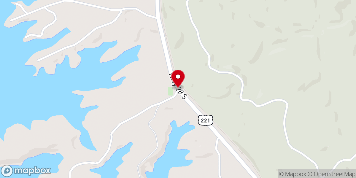 Map showing location of Grace United Methodist Church Lake Site