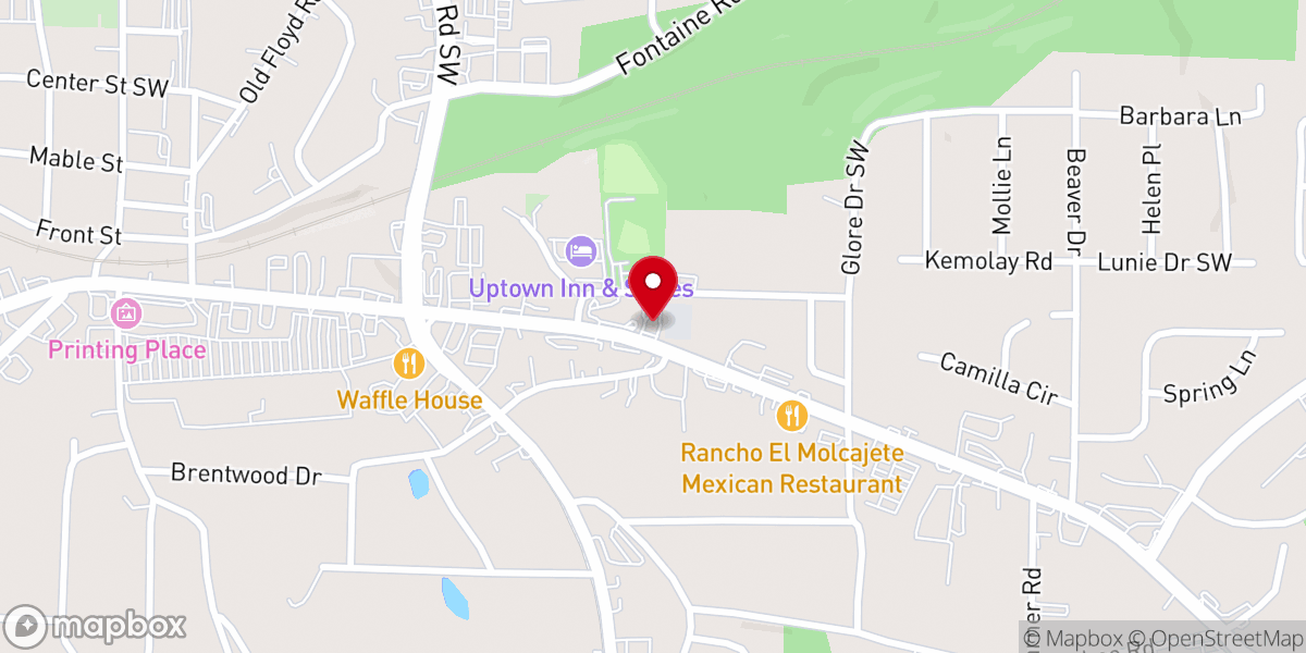 Map showing location of Iglesia Pentecostal Bethel De Smyrna