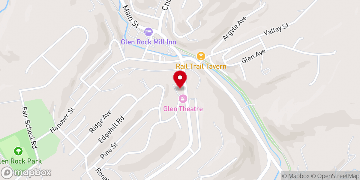 Map showing location of Trinity United Church-Christ