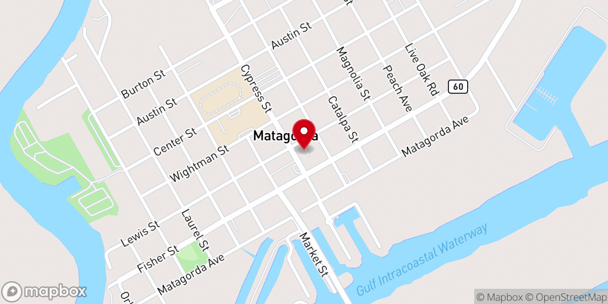 Map showing location of Christ Episcopal Church