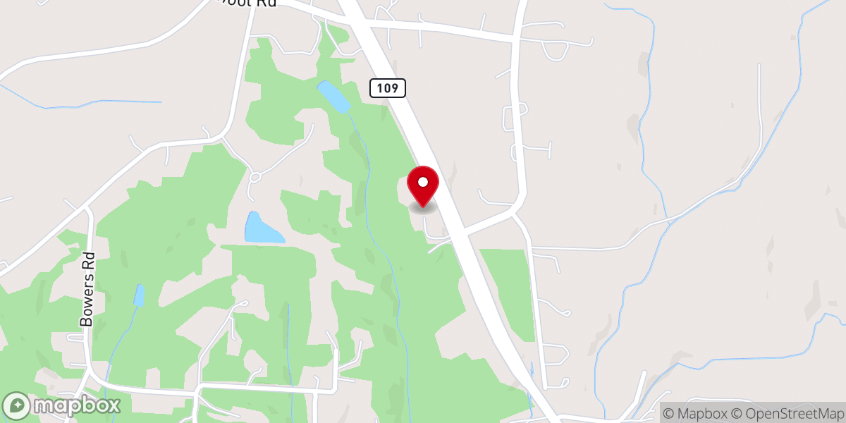 Map showing location of Harvest Pentecostal Church