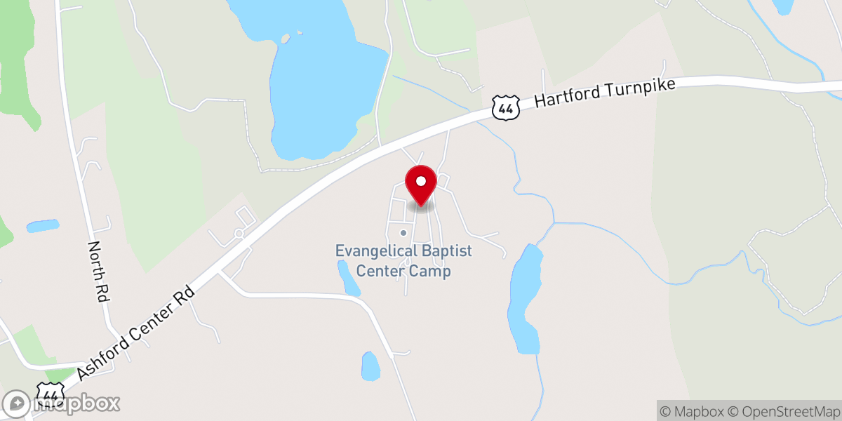 Map showing location of ECC SUMMER CAMP