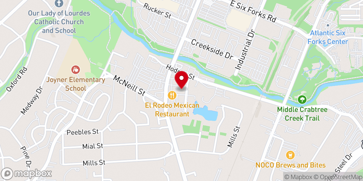 Map showing location of Kingdom Missionary Baptist Church