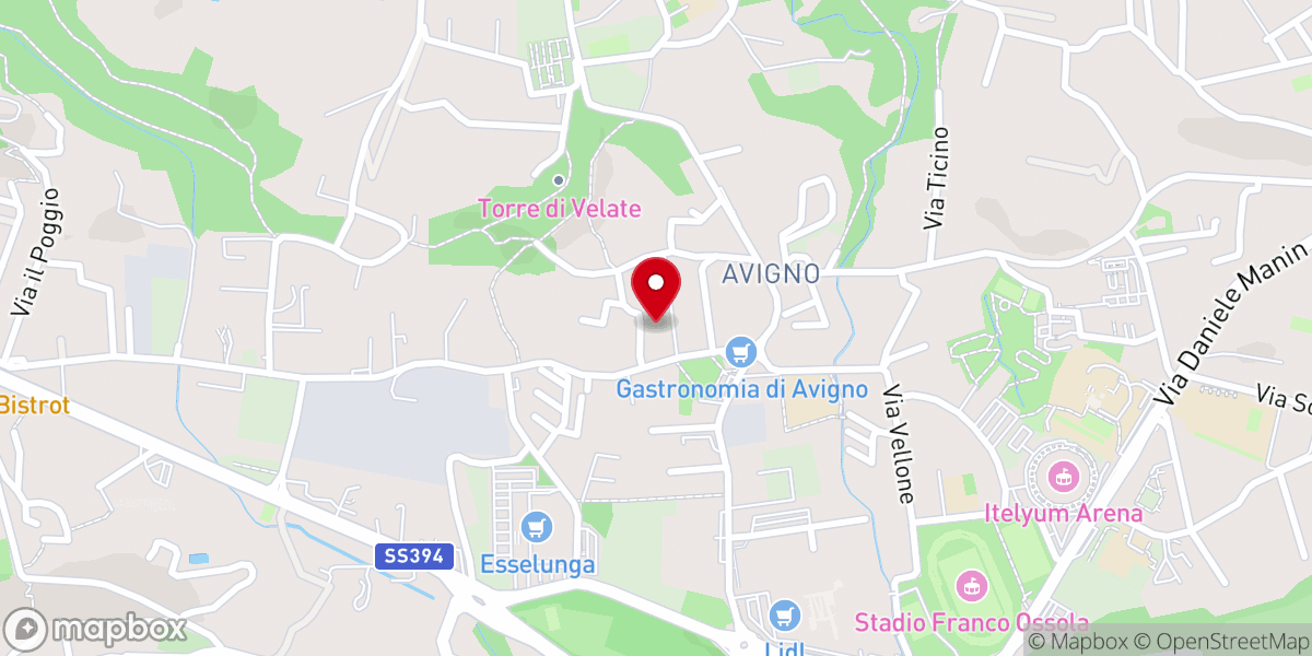 Map showing location of Chiesa parrocchiale di S. Giovanni Battista in Avigno