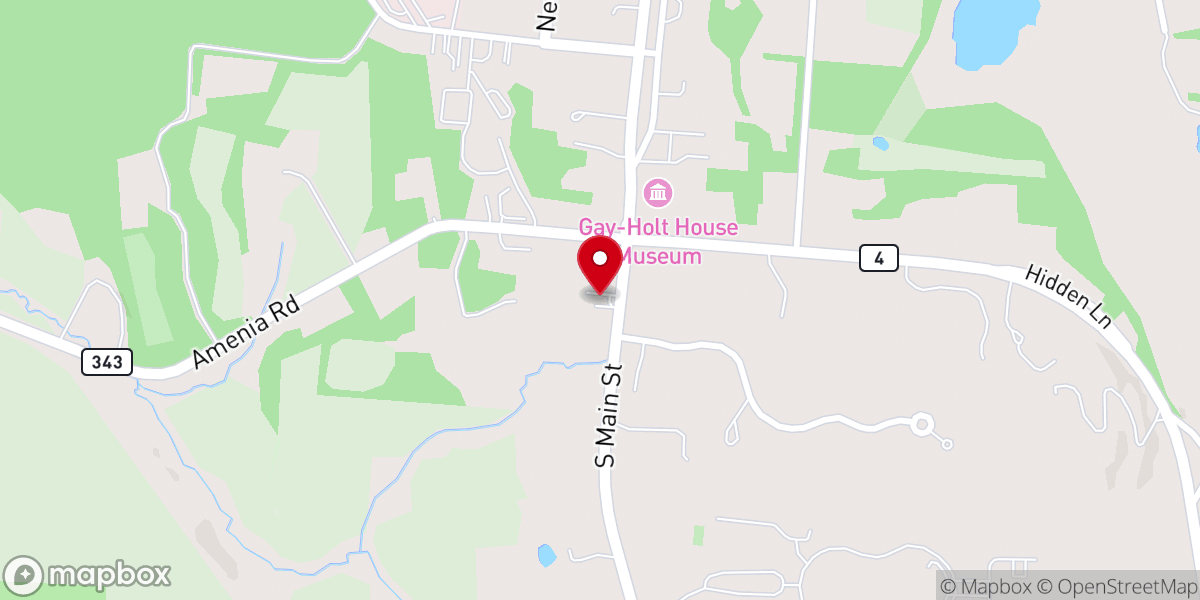 Map showing location of Christ Church Episcopal
