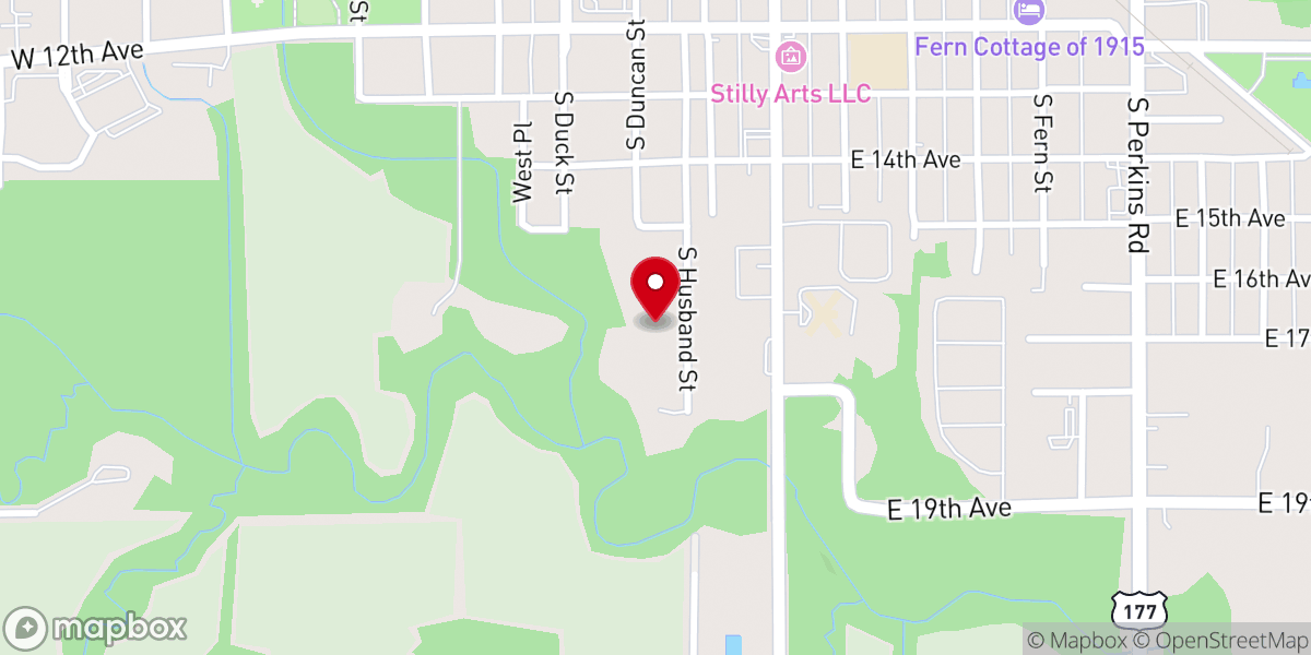 Map showing location of Stillwater Bible Church Inc