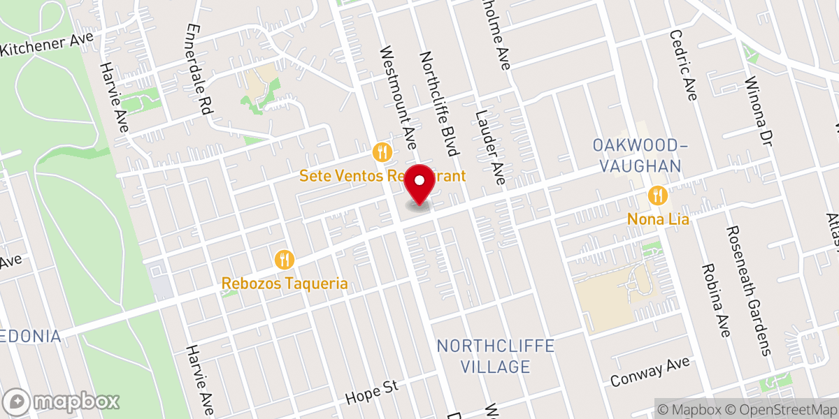 Map showing location of St John Bosco Church