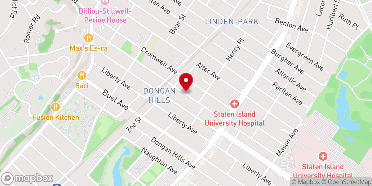 Map showing location of Iglesia Pentecostal Hermanos