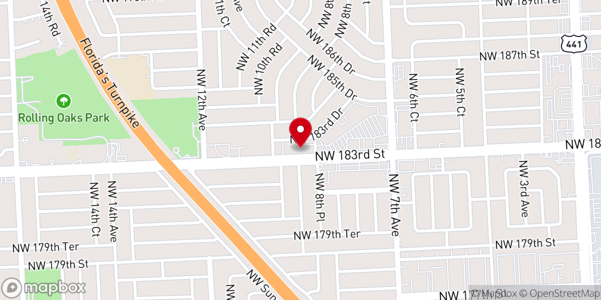 Map showing location of Grace United Community Church