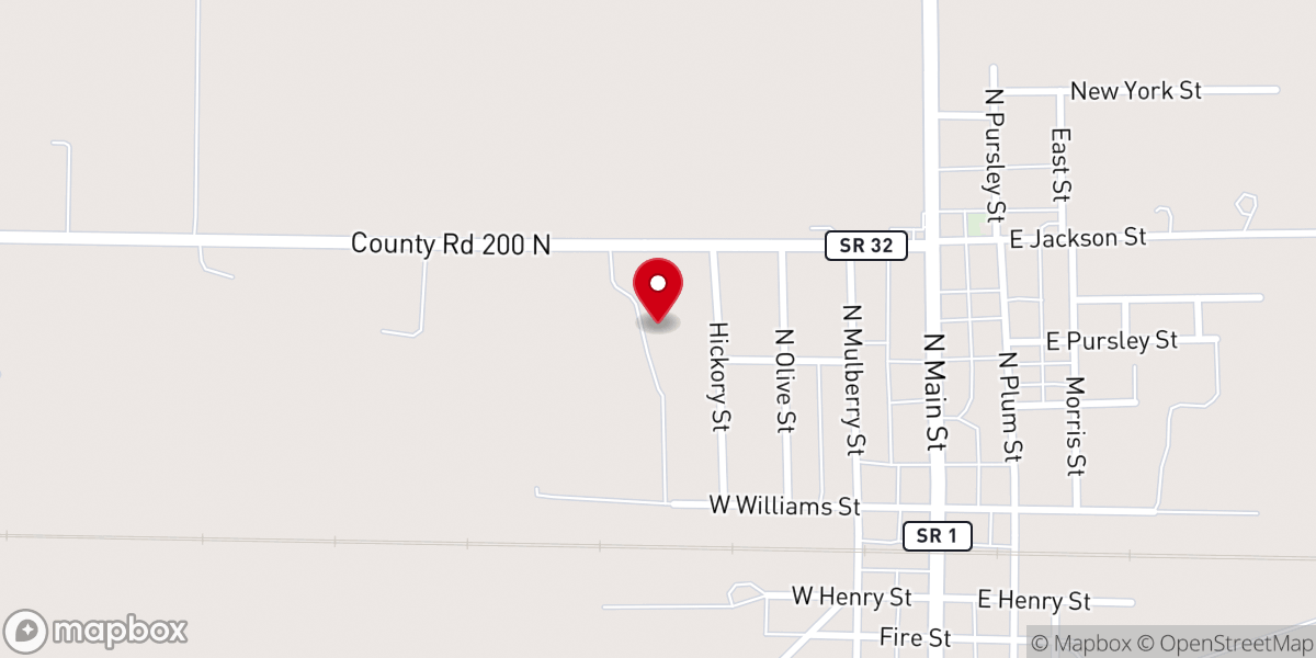 Map showing location of Farmland Friends Park