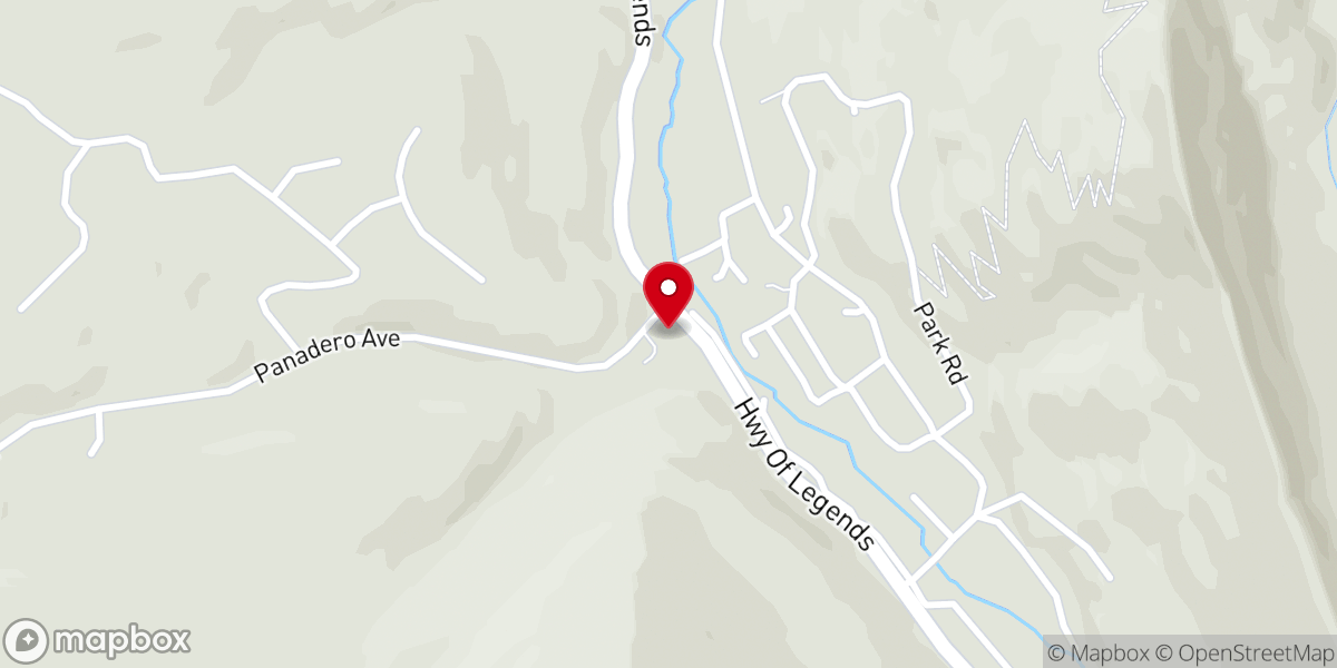 Map showing location of Cuchara Christian Fellowship Inc