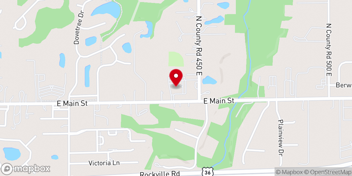 Map showing location of Bartlett Chapel