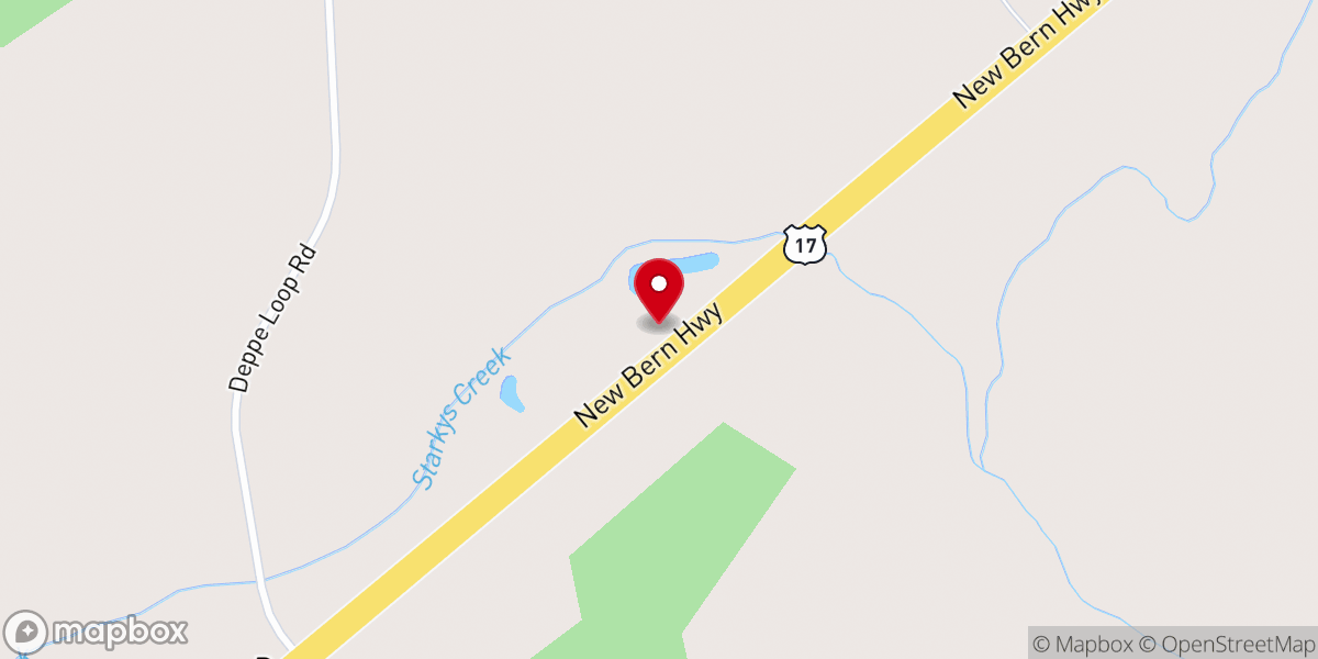 Map showing location of WOOD Youth Group