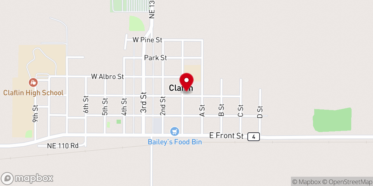 Map showing location of Immaculate Conception Catholic Church