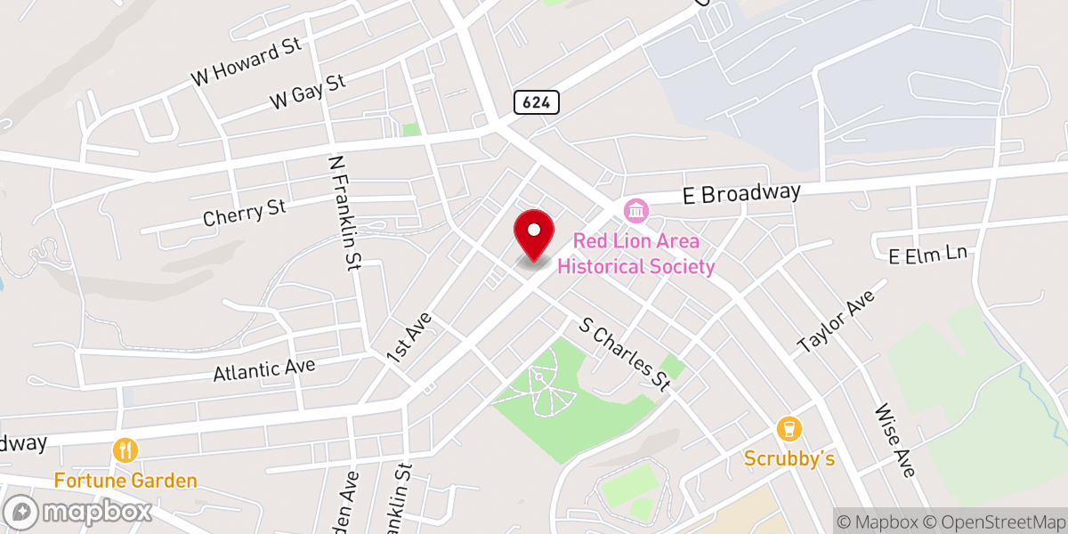 Map showing location of Bethany House Ministry Center