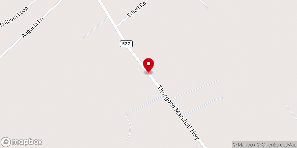 Map showing location of Bloomingvale PH Church