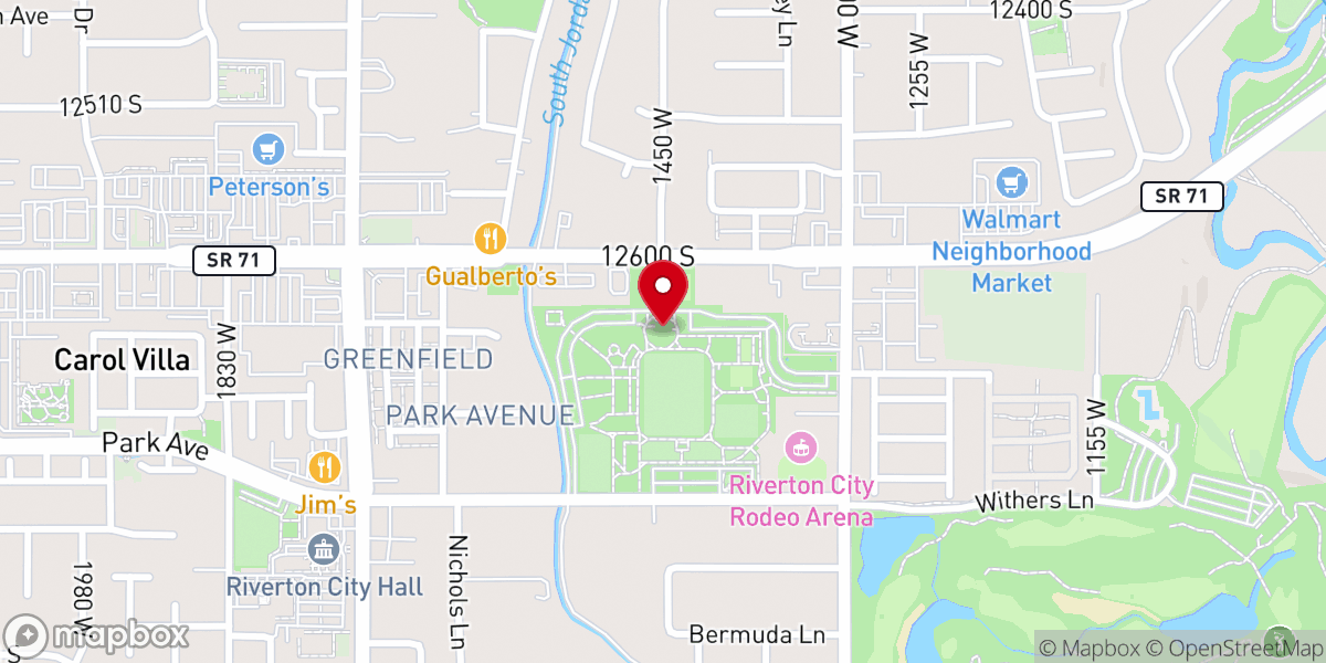Map showing location of Old Dome Meeting Hall