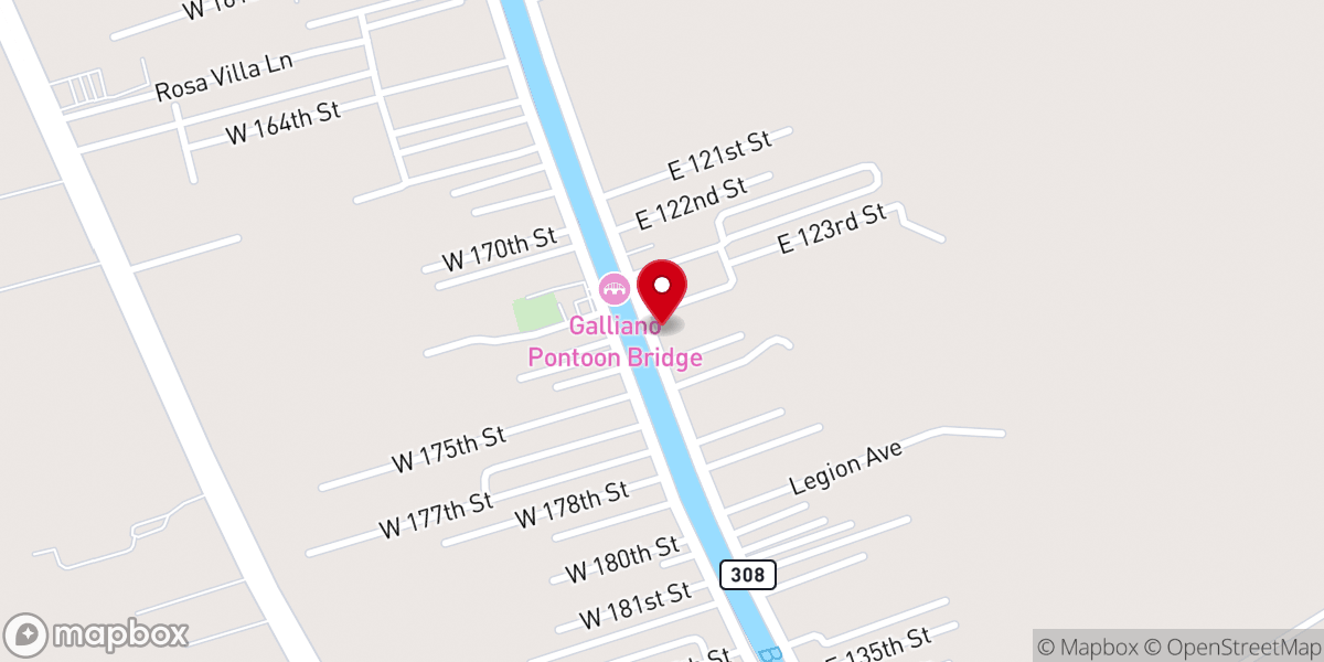 Map showing location of Christian Family Center