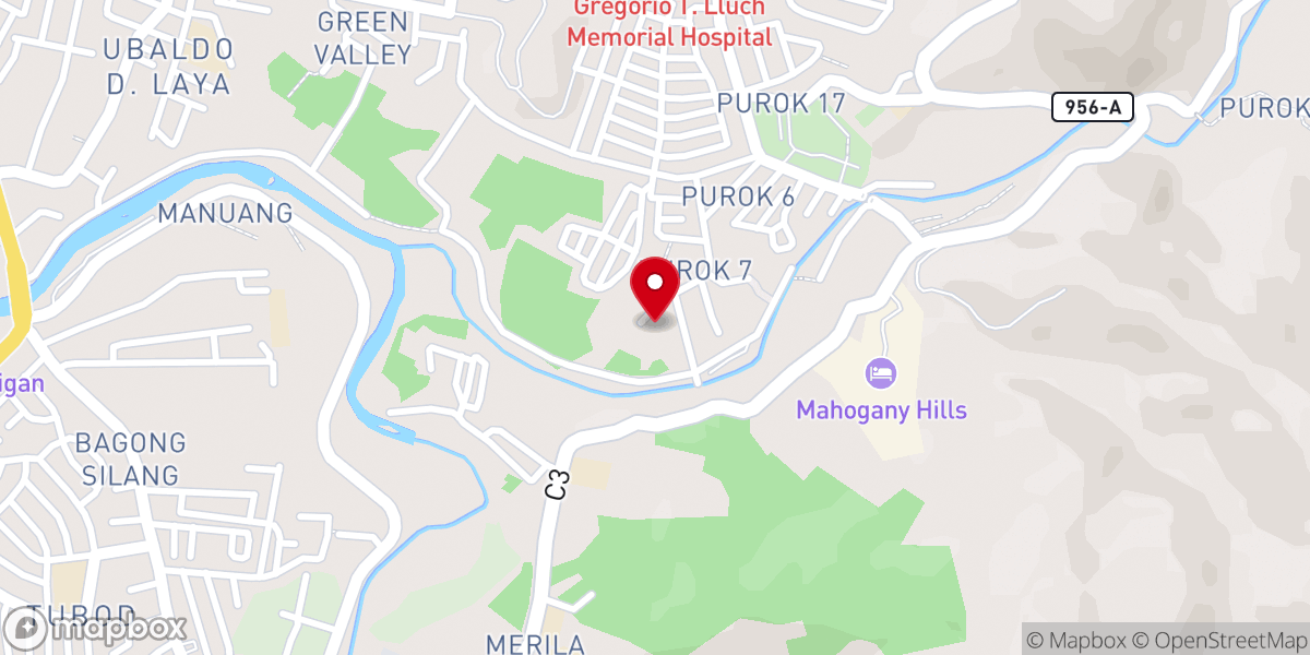 Map showing location of Church