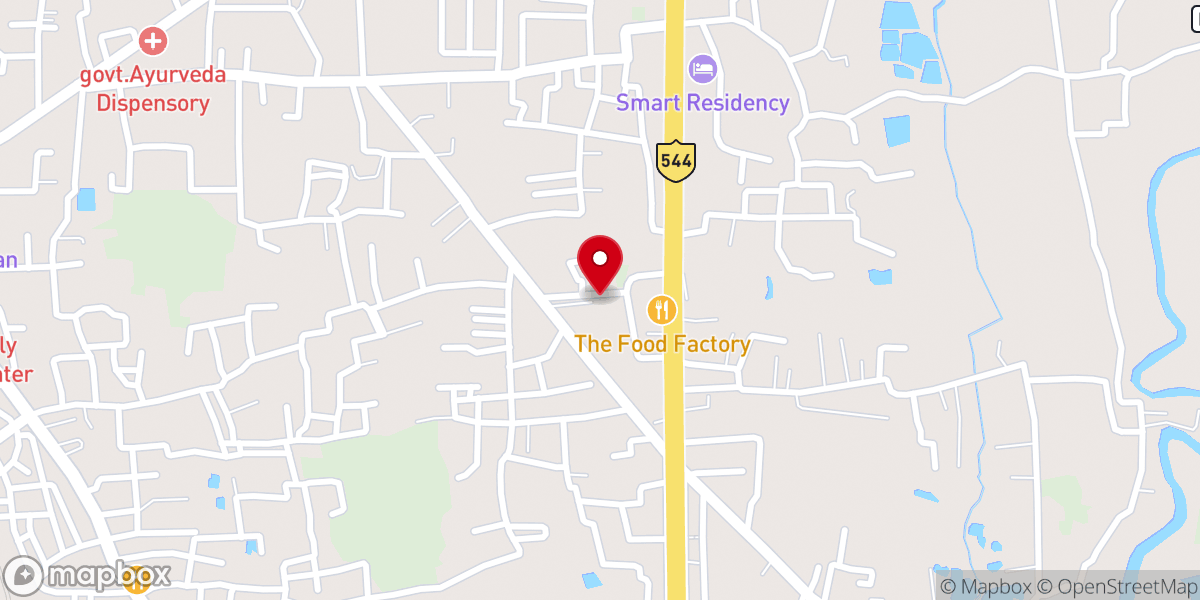 Map showing location of Mary Immaculate Church