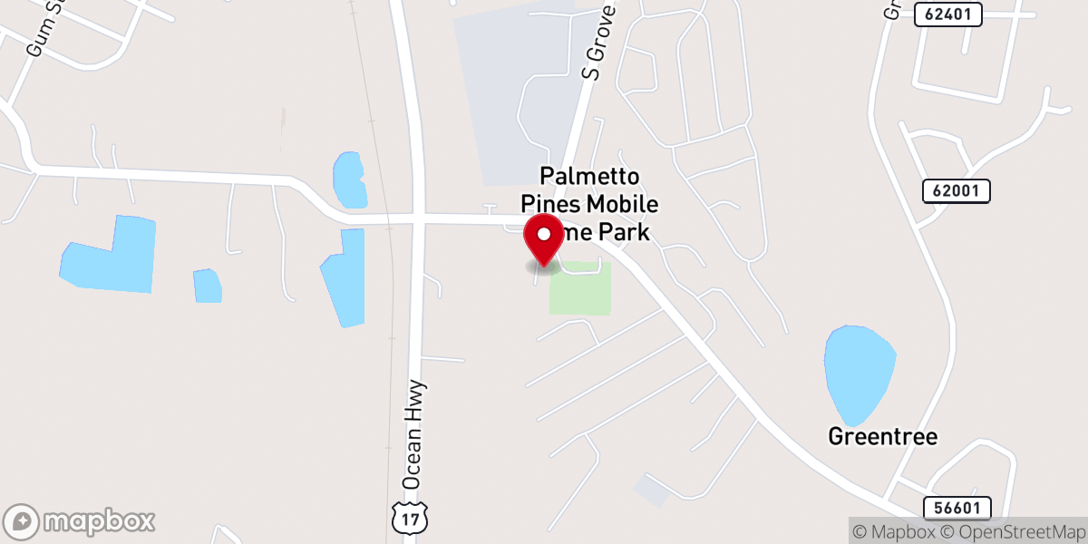 Map showing location of Ravens of Elijah Food Ministries, Inc