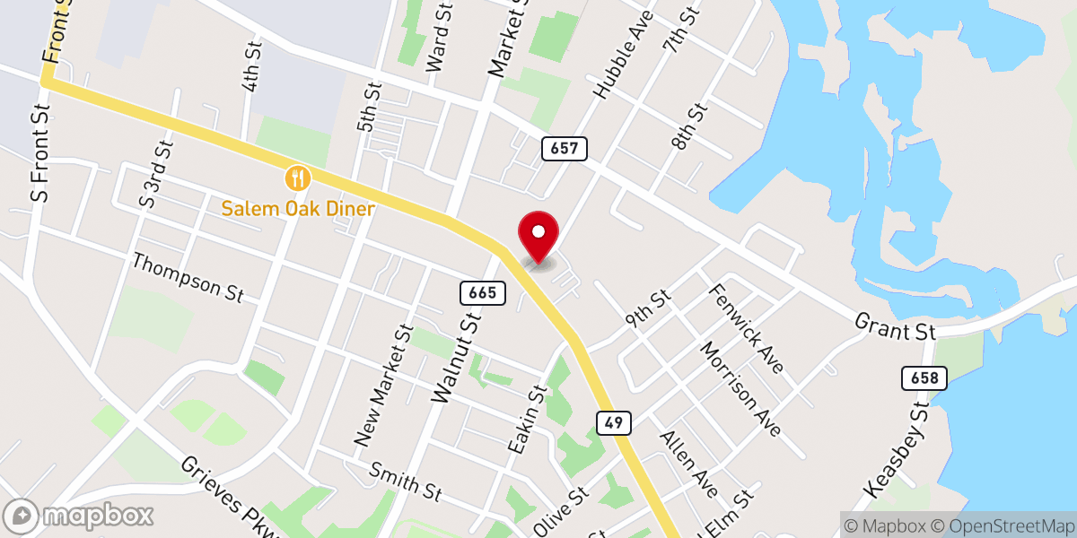 Map showing location of Serving the Light Ministries