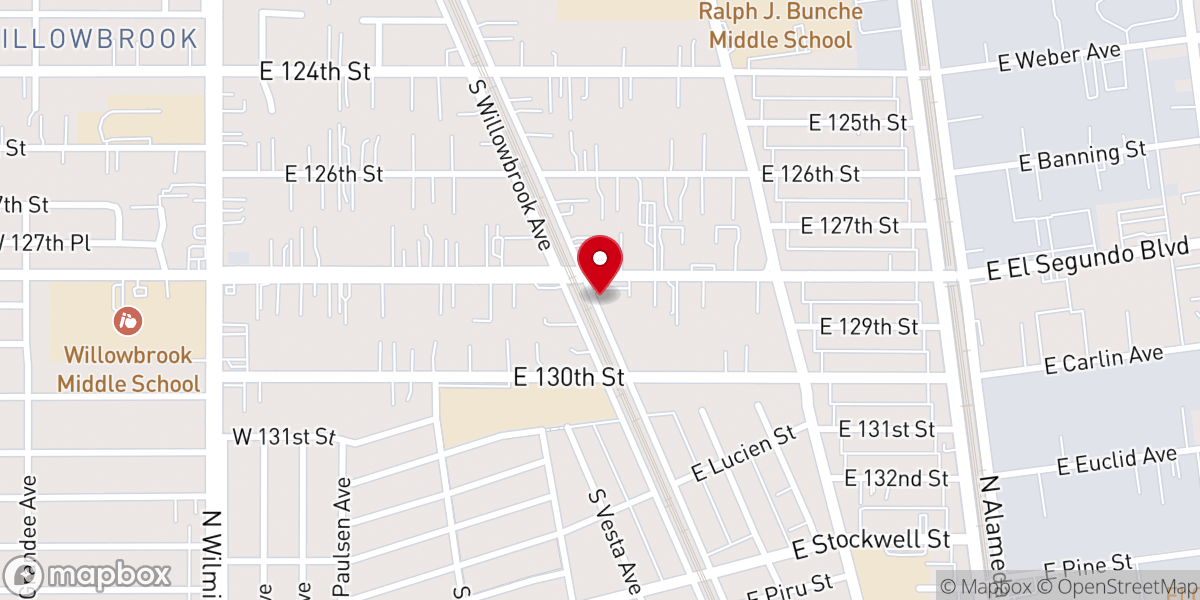 Map showing location of Old Catholic Church