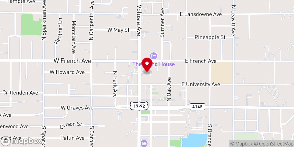 Map showing location of New Life Bible Church