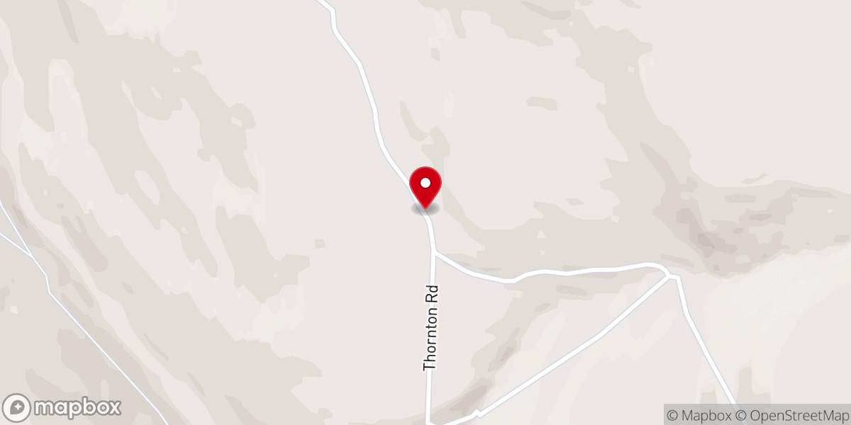 Map showing location of Big Canyon Church