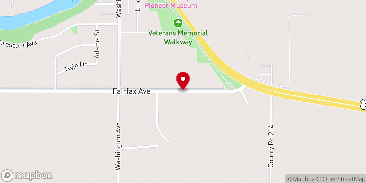 Map showing location of Tri-Valley Transportation