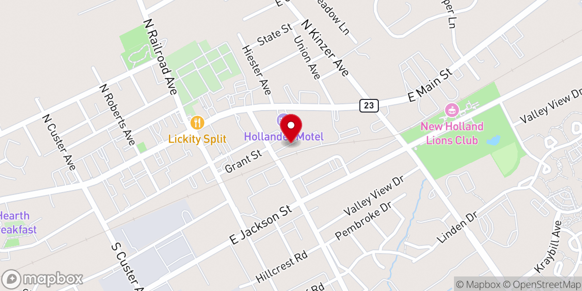 Map showing location of Oasis Mennonite Fellowship