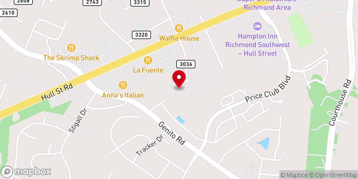 Map showing location of The Ministries RVA(TMRVA)