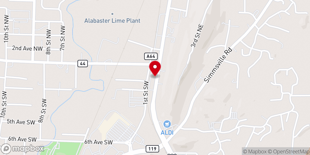 Map showing location of Faith Temple Church of Deliverance