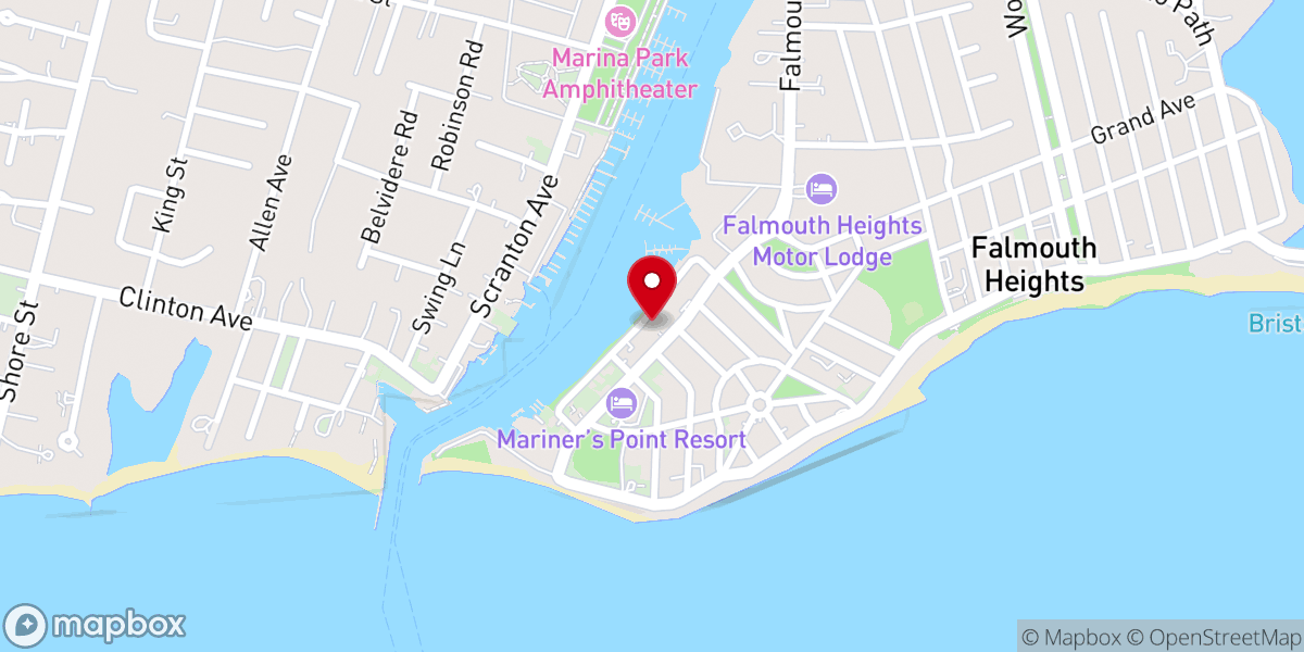 Map showing location of Saint Thomas Chapel