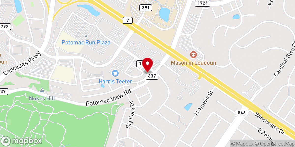 Map showing location of Faith For Living Church Sterling, VA