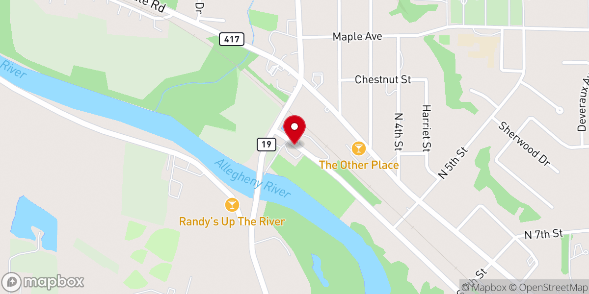 Map showing location of Believers Chapel Inc