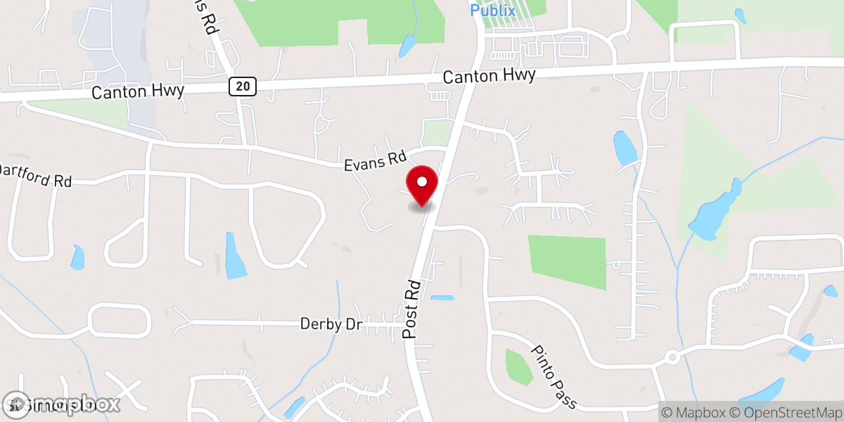 Map showing location of Greater Heights Church