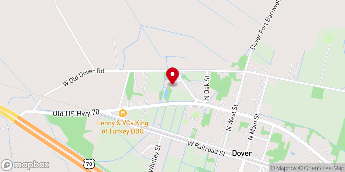 Map showing location of Saint John Church of Christ Disciples of Crhist