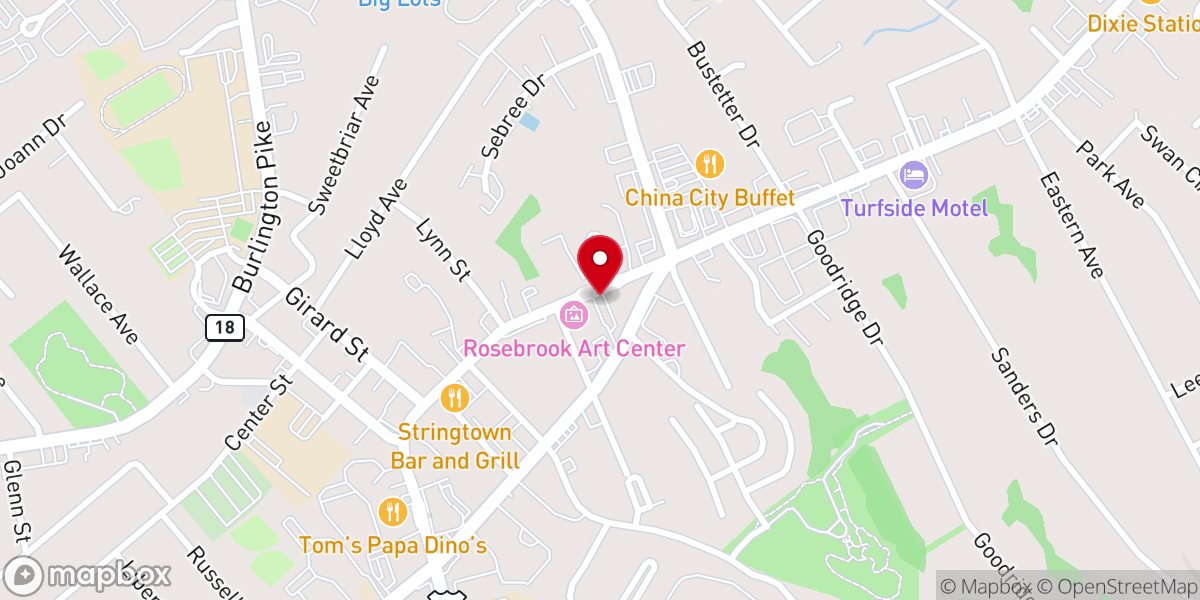 Map showing location of Zion Chin Baptist Church