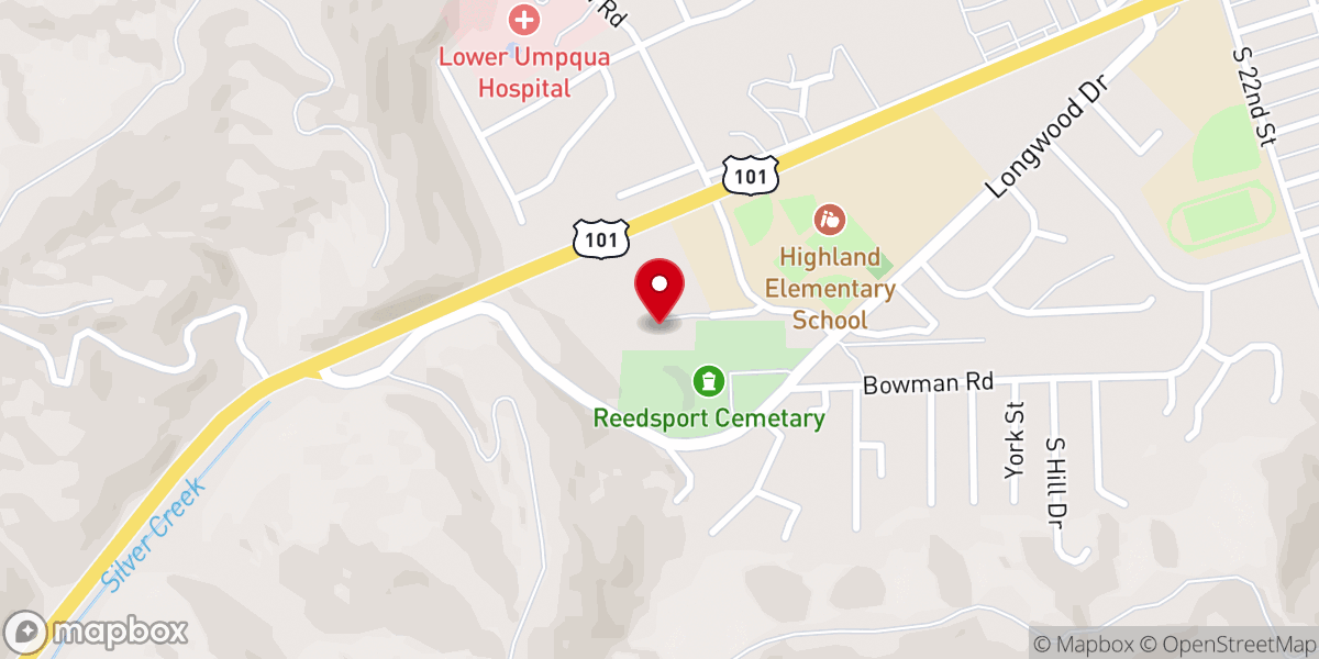 Map showing location of St. John the Apostle Catholic Parish