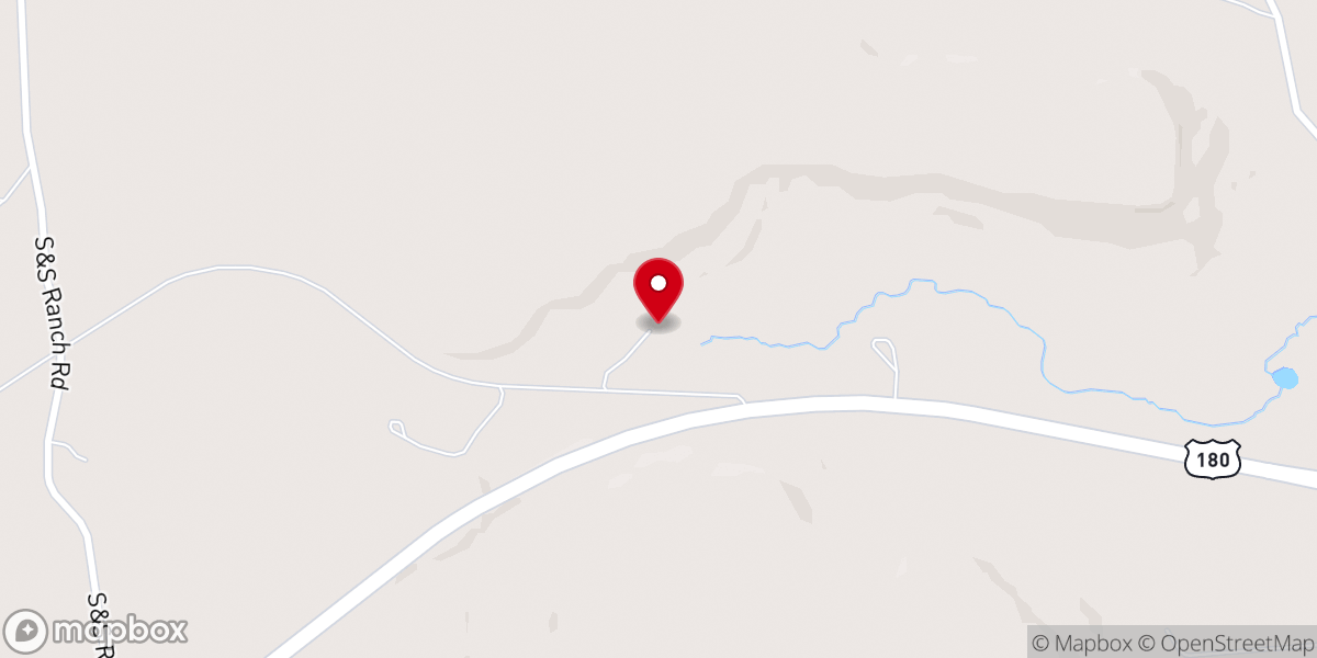 Map showing location of Cedar Springs United Methodist Church