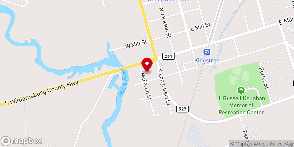Map showing location of Mount Zion United Methodist Church